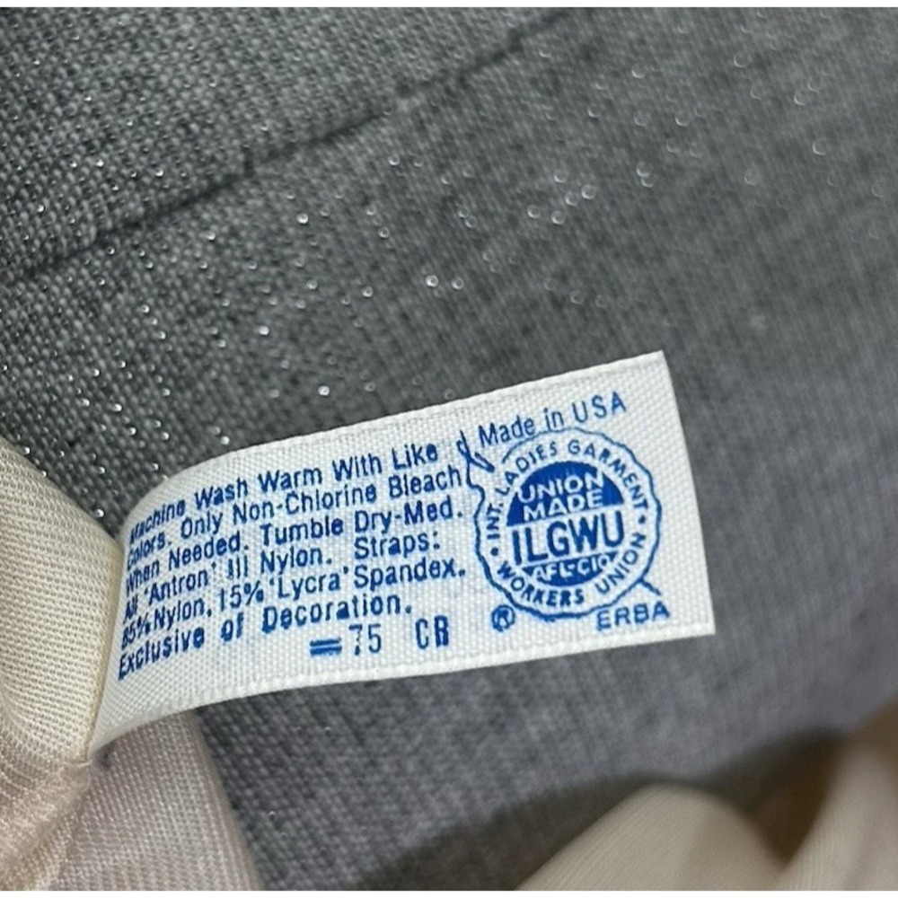 Something Special Maidenform Size 32 Cami Camisole Vintage ILGWU Union Nylon USA - Picture 12 of 12
